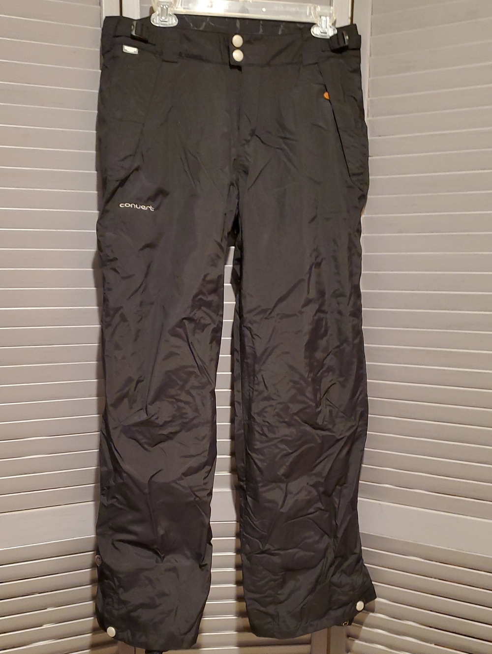 Columbia Convert Boardwear Black Snow Pants 206 VB 8068 Size 18 - 20 Youth